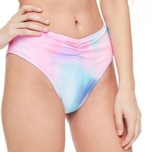 ❤️ No Boundaries Swim Bottoms Pink Tie Dye Bikini Bottoms Various Sizes NWT